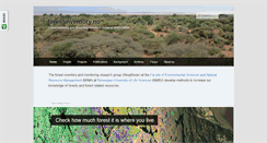 Desktop Screenshot of forestinventory.no